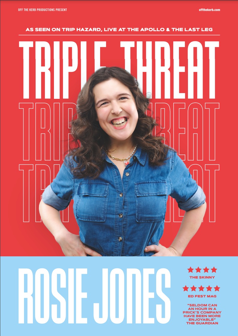 Rosie Jones Triple Threat The Plough Arts Centre