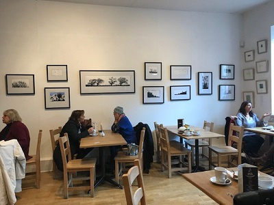 Inside the Plough Cafe